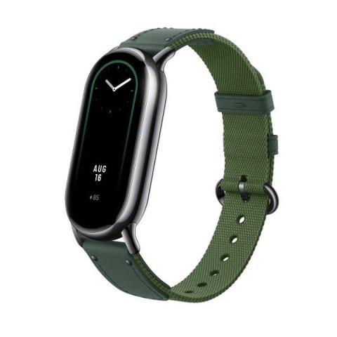 Opaska Smartband 8 Brainded Strap Green Opaska Smartband 8 Brainded Strap Green
