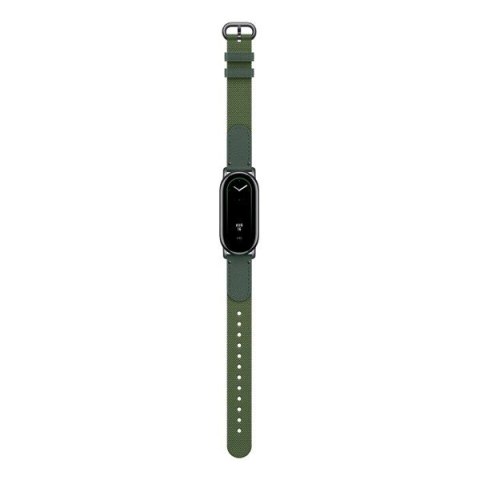 Opaska Smartband 8 Brainded Strap Green Opaska Smartband 8 Brainded Strap Green