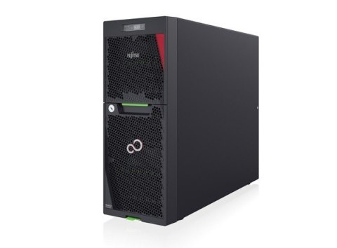 Serwer PRIMERGY TX1330 M5 LFF-4 Xeon E-2378 32GB SW-RAID noHDD DVD-RW 2x1Gb 1x500W Titanium TPM iRMC eLCM 1YOS VFY:T1335SC050PL