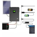 Inwerter solarny falownik Off Grid z ładowarką solarną MPPT 48VDC 230VAC 3000VA/3000W Czysta sinusoida