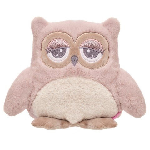 Maskotka Sowa Abby 23 cm różowo-kremowa Maskotka Sowa Abby 23 cm różowo-kremowa