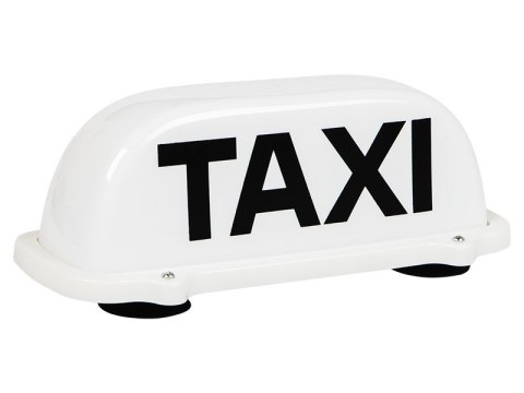 Sygnalizator lampa TAXI na przyssawkę
