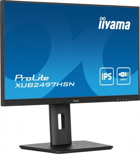 Monitor 24 cale XUB2497HSN-B1 IPS,USB-C Dock,HDMI,DP /5y/ Monitor 24 cale XUB2497HSN-B1 IPS,USB-C Dock,HDMI,DP /5y/