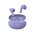 Słuchawki earbuds Yavi Bluetooth ENC fioletowe