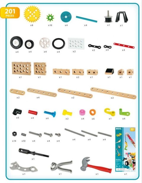 Zestaw konstrukcyjny Builder Activity Set Zestaw konstrukcyjny Builder Activity Set