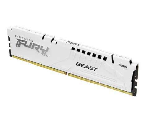 Pamięć DDR5 Fury Beast 16GB(1*16GB)/6000 CL30 EXPO biała Pamięć DDR5 Fury Beast 16GB(1*16GB)/6000 CL30 EXPO biała