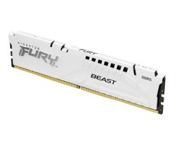 Pamięć DDR5 Fury Beast 32GB(1*32GB)/6000 CL30 EXPO biała