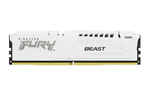 Pamięć DDR5 Fury Beast 32GB(2*16GB)/6000 CL30 EXPO biała Pamięć DDR5 Fury Beast 32GB(2*16GB)/6000 CL30 EXPO biała