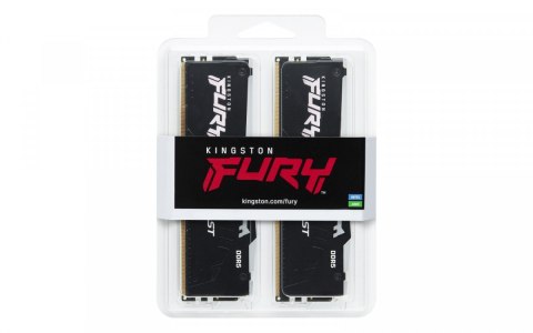 Pamięć DDR5 Fury Beast RGB 64GB(2*32GB)/6000 CL30 EXPO czarna Pamięć DDR5 Fury Beast RGB 64GB(2*32GB)/6000 CL30 EXPO czarna