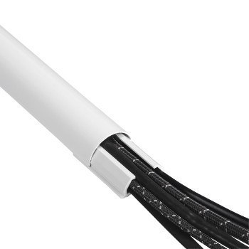 Maskownica do kabli aluminiowa 110cm Biała Maskownica do kabli aluminiowa 110cm Biała