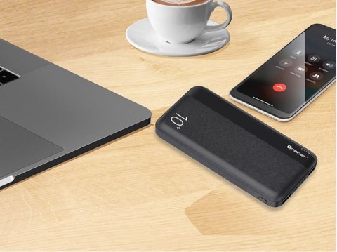 Powerbank WALKER BL Czarny 10000mAh 2A Powerbank WALKER BL Czarny 10000mAh 2A