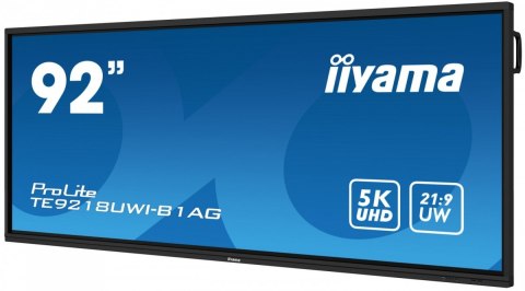 Monitor 92 cale TE9218UWI-B1AG, INFRARED,40pkt,VA,21:9,4xHDMI,DP, USB-C,RJ45,8/64GB Monitor 92 cale TE9218UWI-B1AG, INFRARED,40pkt,VA,21:9,4xHDMI,DP, USB-C,RJ45,8/64GB