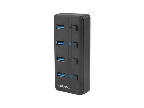 Hub USB 4 porty Mantis 2 USB 3.0 z włącznikiem + zasilacz Hub USB 4 porty Mantis 2 USB 3.0 z włącznikiem + zasilacz