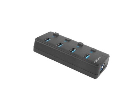 Hub USB 4 porty Mantis 2 USB 3.0 z włącznikiem + zasilacz Hub USB 4 porty Mantis 2 USB 3.0 z włącznikiem + zasilacz