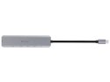 Adapter A-2, USB Type-C z czytnikiem kart, HDMI 4k, USB 3.0, PDW 60W