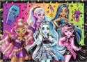 Puzzle 4w1 Monster High Elektryzujący dzień
