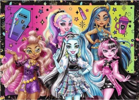 Puzzle 4w1 Monster High Elektryzujący dzień Puzzle 4w1 Monster High Elektryzujący dzień
