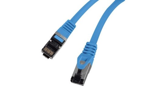 Patchcord kat.8.1 S/FTP LSZH CU 2m niebieski fluke passed Patchcord kat.8.1 S/FTP LSZH CU 2m niebieski fluke passed