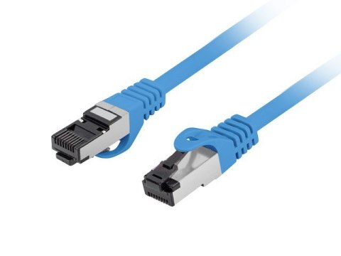 Patchcord kat.8.1 S/FTP LSZH CU 2m niebieski fluke passed Patchcord kat.8.1 S/FTP LSZH CU 2m niebieski fluke passed