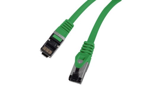 Patchcord kat.8.1 S/FTP LSZH CU 2m zielony fluke passed Patchcord kat.8.1 S/FTP LSZH CU 2m zielony fluke passed