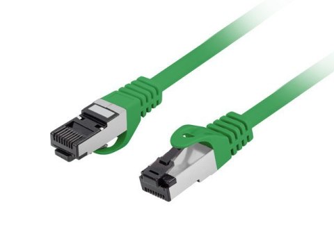Patchcord kat.8.1 S/FTP LSZH CU 2m zielony fluke passed Patchcord kat.8.1 S/FTP LSZH CU 2m zielony fluke passed