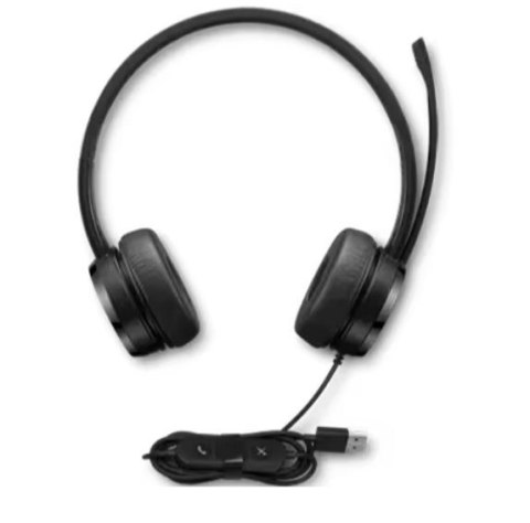 Analogowy zestaw słuchawkowy USB-A Wired Stereo On-Ear Headset 4XD1K18260 Analogowy zestaw słuchawkowy USB-A Wired Stereo On-Ear Headset 4XD1K18260