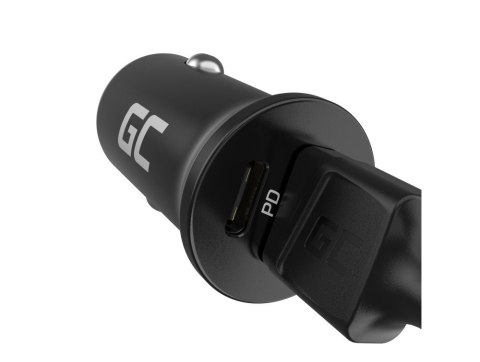 Ładowarka samochodowa PowerRide Nano38 38W 6A 1xUSB-C,1xUSB-A Ładowarka samochodowa PowerRide Nano38 38W 6A 1xUSB-C,1xUSB-A