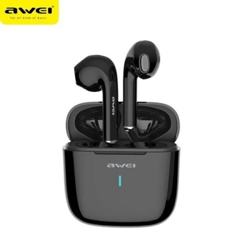 Słuchawki Bluetooth 5.0 T26 TWS + stacja dokująca Czarny Słuchawki Bluetooth 5.0 T26 TWS + stacja dokująca Czarny