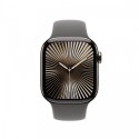 Pasek sportowy w kolorze górskiej szarości do koperty 42 mm - rozmiar M/L