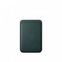 Portfel z tkaniny FineWoven z MagSafe do iPhonea - ciemnozielony