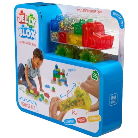 Miękkie klocki Jelly Blox Pojazd Miękkie klocki Jelly Blox Pojazd