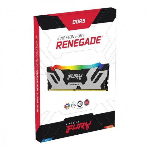 Pamięć DDR5 Fury Renegade RGB 64GB(2*32GB)/6400 CL32 Pamięć DDR5 Fury Renegade RGB 64GB(2*32GB)/6400 CL32