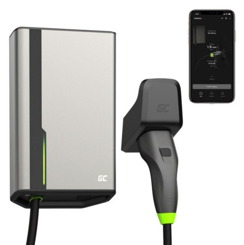 Stacja ładowania Habuden Wallbox EV 22kW z kablem 7,5m Stacja ładowania Habuden Wallbox EV 22kW z kablem 7,5m