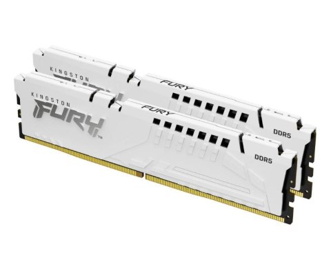 Pamięć DDR5 Fury Beast 32GB(2*16GB)/6000 CL36 biała