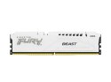 Pamięć DDR5 Fury Beast 32GB(2*16GB)/6000 CL36 biała