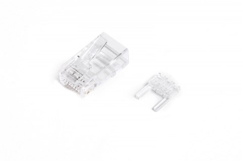 Wtyk RJ45 (8P8C) uniwersalny, kat. 6A, nieekranowany, AWG 26-24, opakowanie 100 szt. Wtyk RJ45 (8P8C) uniwersalny, kat. 6A, nieekranowany, AWG 26-24, opakowanie 100 szt.