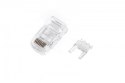 Wtyk RJ45 (8P8C) uniwersalny, kat. 6A, nieekranowany, AWG 26-24, opakowanie 100 szt.