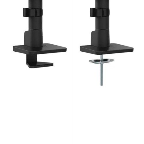 Uchwyt biurkowy podwójny na monitory DS65S-950BL2 Uchwyt biurkowy podwójny na monitory DS65S-950BL2