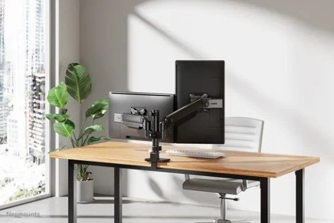 Uchwyt biurkowy podwójny na monitory DS65S-950BL2 Uchwyt biurkowy podwójny na monitory DS65S-950BL2