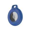 Breloczek do kluczy do Apple AirTag Secure Holder Keyring wodoodporny niebieski