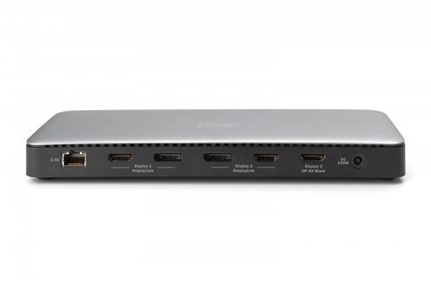 Stacja dokująca USB-C 13 portowa, max. 4K/60Hz z HDR, HDMI, DP, max. 3 monitory (MST), USB-C 3.2 Gen2, Gigabit Ethernet (max. 2. Stacja dokująca USB-C 13 portowa, max. 4K/60Hz z HDR, HDMI, DP, max. 3 monitory (MST), USB-C 3.2 Gen2, Gigabit Ethernet (max. 2.