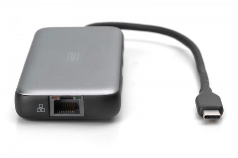 Stacja dokująca USB-C 7 portowa, max. 4K/60Hz z HDR, HDMI, USB-A 3.2 Gen2, Gigabit Ethernet, SD/Micro SD, PD 100W Stacja dokująca USB-C 7 portowa, max. 4K/60Hz z HDR, HDMI, USB-A 3.2 Gen2, Gigabit Ethernet, SD/Micro SD, PD 100W