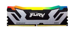 Pamięć DDR5 Fury Renegade RGB 24GB(1*24GB)/8400 CL40 srebrna