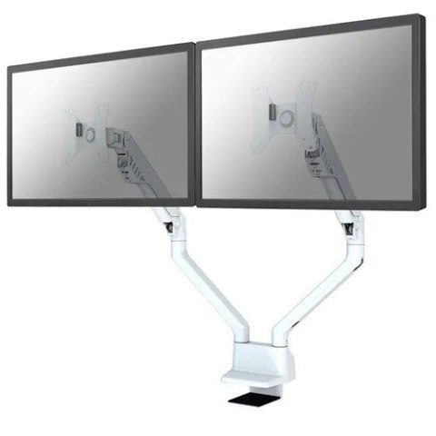 Uchwyt biurkowy FPMA-D750DWHITE2 na 2 ekrany 10-32 cali 75x75-100x100 2-8kg h:20-51cm PIVOT 180 stopni Uchwyt biurkowy FPMA-D750DWHITE2 na 2 ekrany 10-32 cali 75x75-100x100 2-8kg h:20-51cm PIVOT 180 stopni