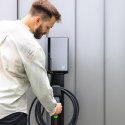 Słupek montażowy do stacji ładowania samochodów elektrycznych HabuDen Post