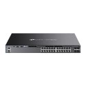 Przełącznik SG6428XHP switch zarządzalny 24 porty gigabitowe PoE+ 4 sloty SFP+ 10G