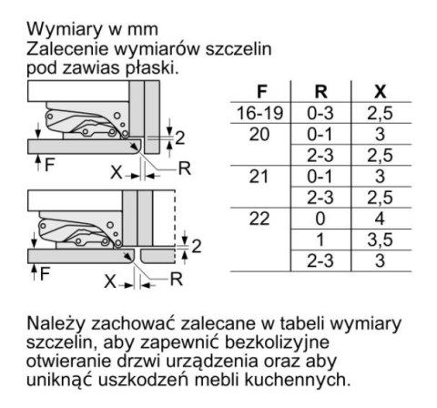 Chłodziarko-zamrażarka KIS86AFE0 Chłodziarko-zamrażarka KIS86AFE0
