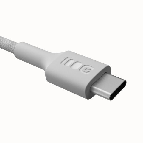 Kabel USB-C-USB-C PowerStream 100W oplot 2m biały Kabel USB-C-USB-C PowerStream 100W oplot 2m biały