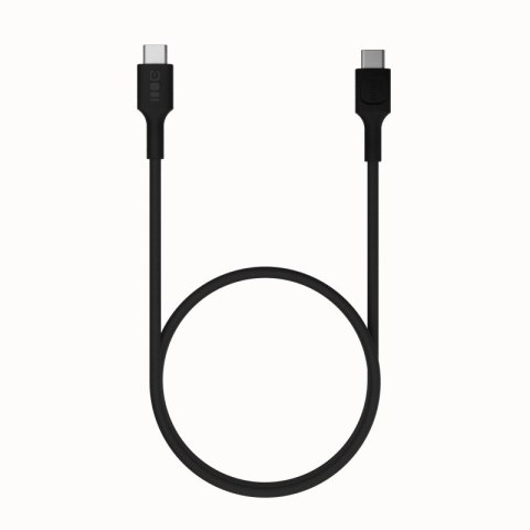 Kabel USB-C-USB-C PowerStream 100W oplot 2m czarny Kabel USB-C-USB-C PowerStream 100W oplot 2m czarny