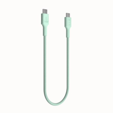 Kabel USB-C-USB-C PowerStream 100W oplot 2m zielony Kabel USB-C-USB-C PowerStream 100W oplot 2m zielony
